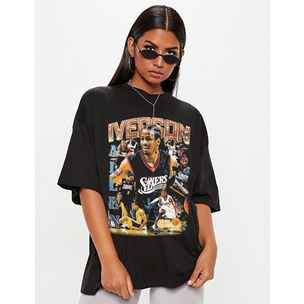 Allen Iverson The Answer Philadelphia 76Ers Shirt Gift For Fan T-Shirt